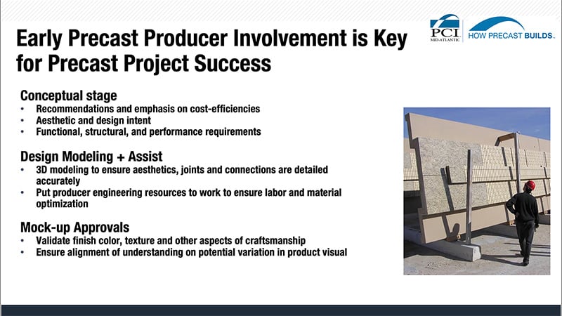 precast concrete producer project success